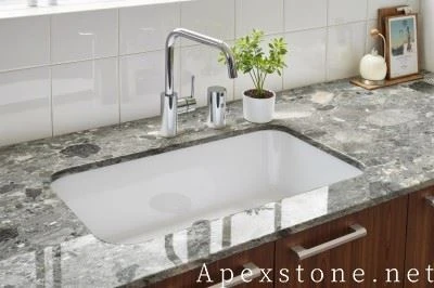 Waterfall Fossil Ash Marble Counter Tops price